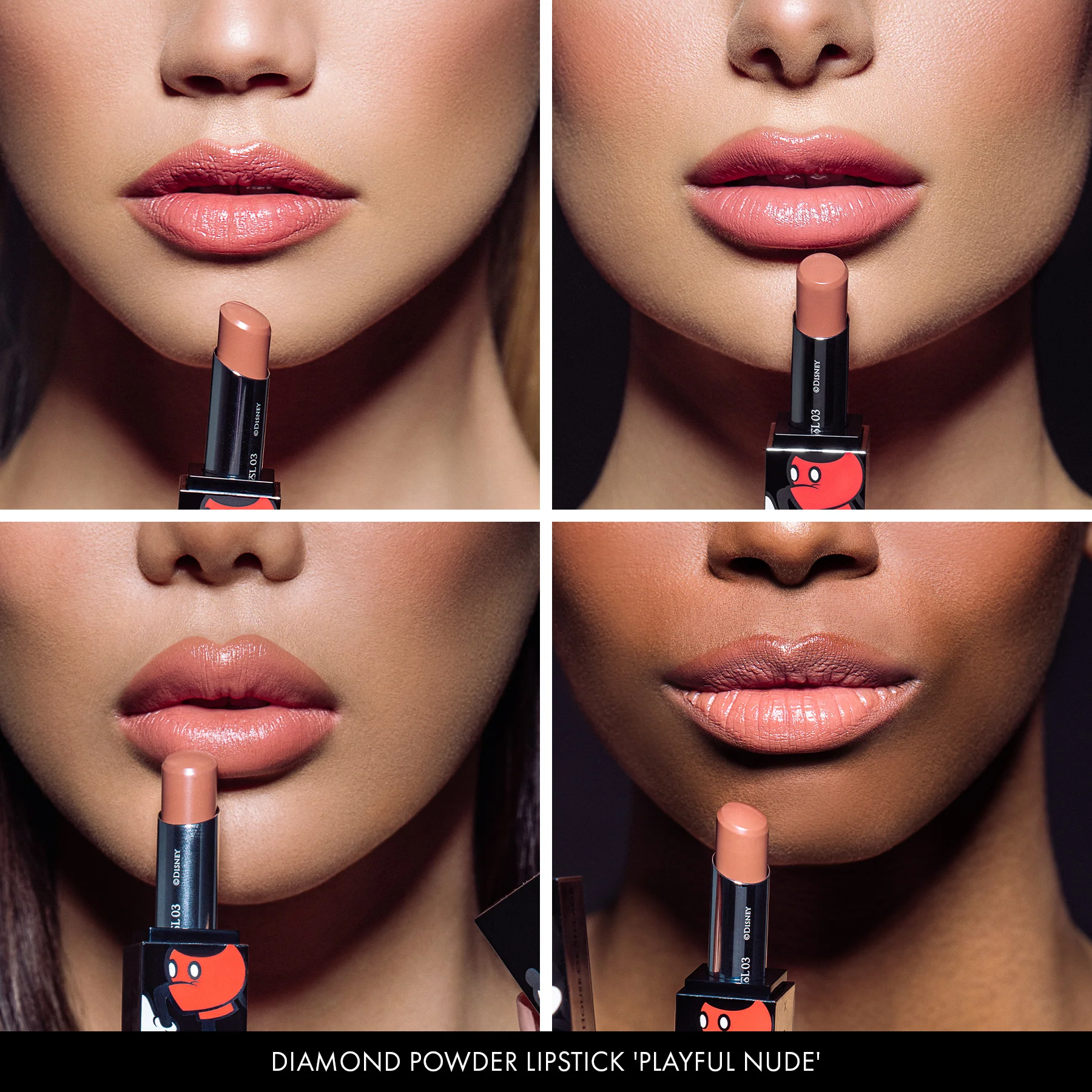 Disney x House of Sillage Beauty - Playful Nude Diamond Powder Lipstick - Image 7