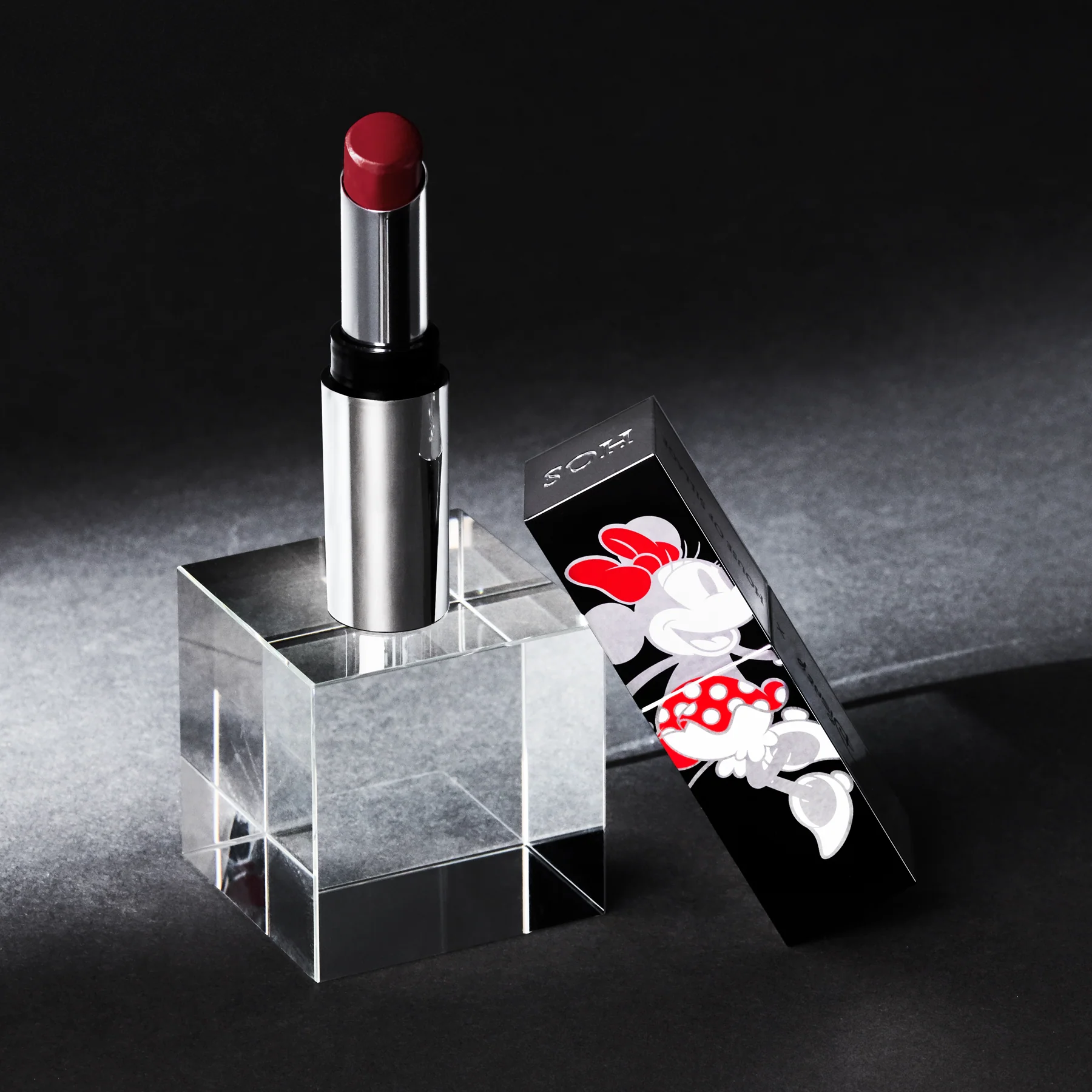 Disney x House of Sillage Beauty - Playful Red Diamond Powder Lipstick - Image 6