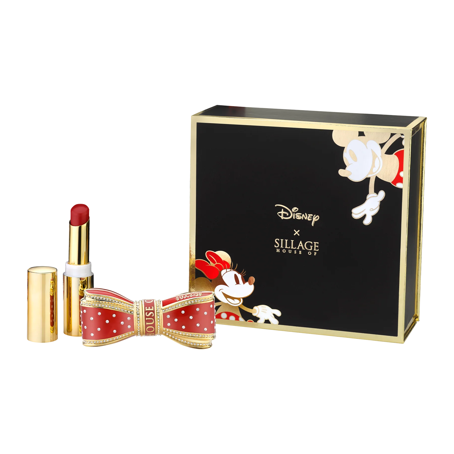 Minnie Mouse Bow Lipstick Case Set - Image 3